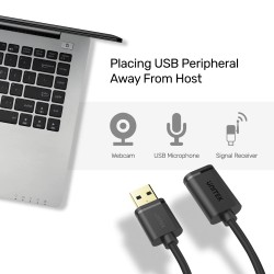 Buy Unitek UCE USB-A 3.0 Extension Cable 0.5m - Y-C456GBK - USB-A 3.0 Extension ... in Cyprus, Nicosia, Limassol, Larnaka, Pafos