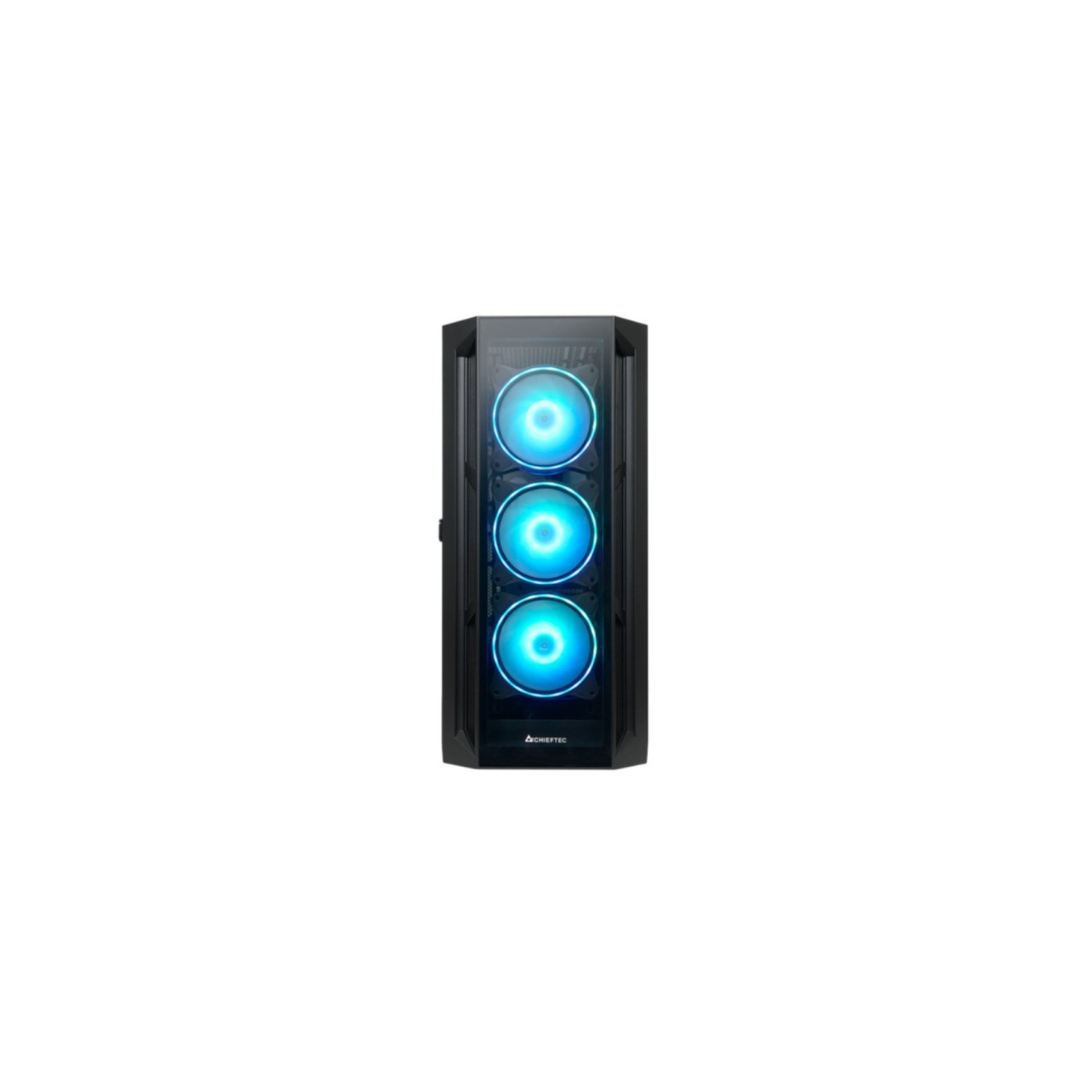 Chieftec APEX GA-01B-TG-OP - E-ATX Mid Tower Case, Black, Tempered Glass, 4x120mm ARGB Fans — Buy in Cyprus with Fast Delivery