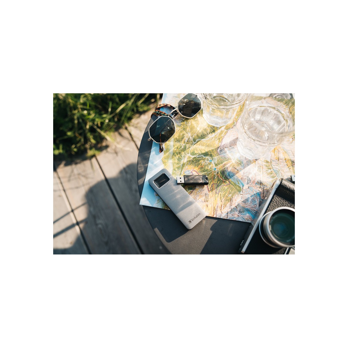 Verbatim USB Drive - 3.2 Pinstripe 256GB Black — Buy in Cyprus with Fast Delivery