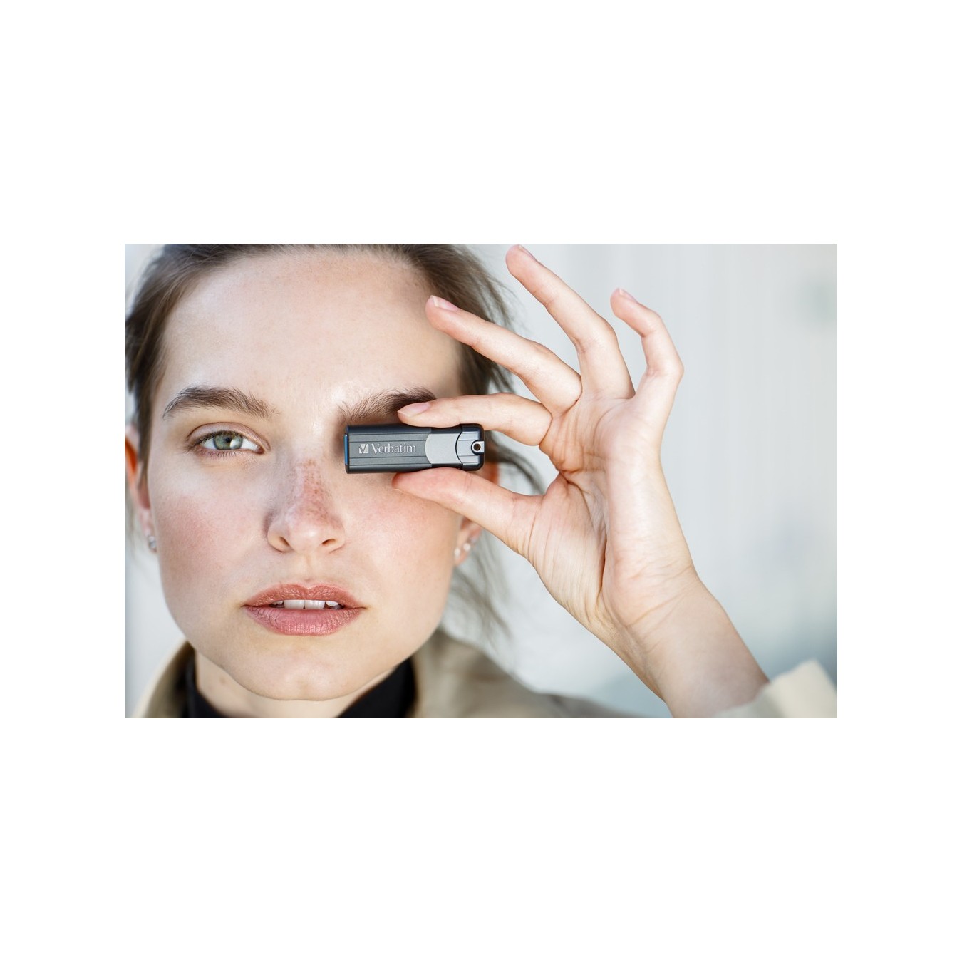 Verbatim PinStripe USB 3.2 256GB Black 49320 (Boxed) — Buy in Cyprus with Fast Delivery