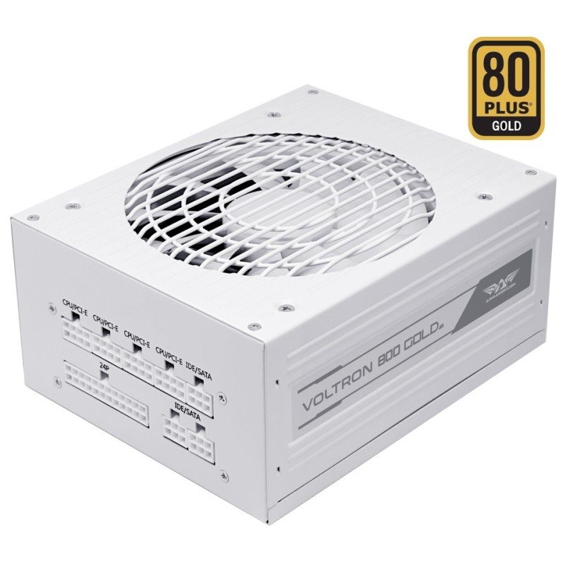 Armaggeddon VOLTRON GOLD 800 800W Modular 80+ Gold Certified Power Supply - White (Boxed) — Buy in Cyprus with Fast Delivery
