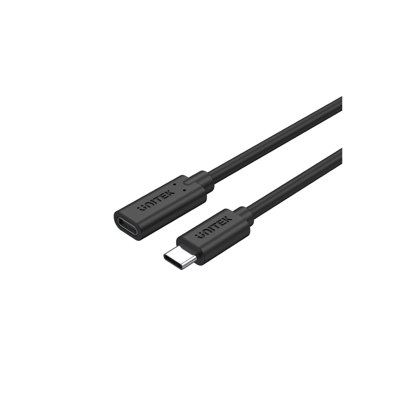 Unitek USB-C Extension Cable - C14086BK - USB3.2 USB-C Male to USB-C Female Extension Cable PD100W 50cm