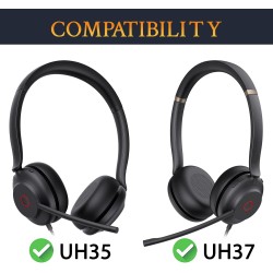 Buy Yealink Headset Leather Ear Cushion - UH35 UH37 - for UH35 UH37 (1 Pair) in Cyprus, Nicosia, Limassol, Larnaka, Pafos