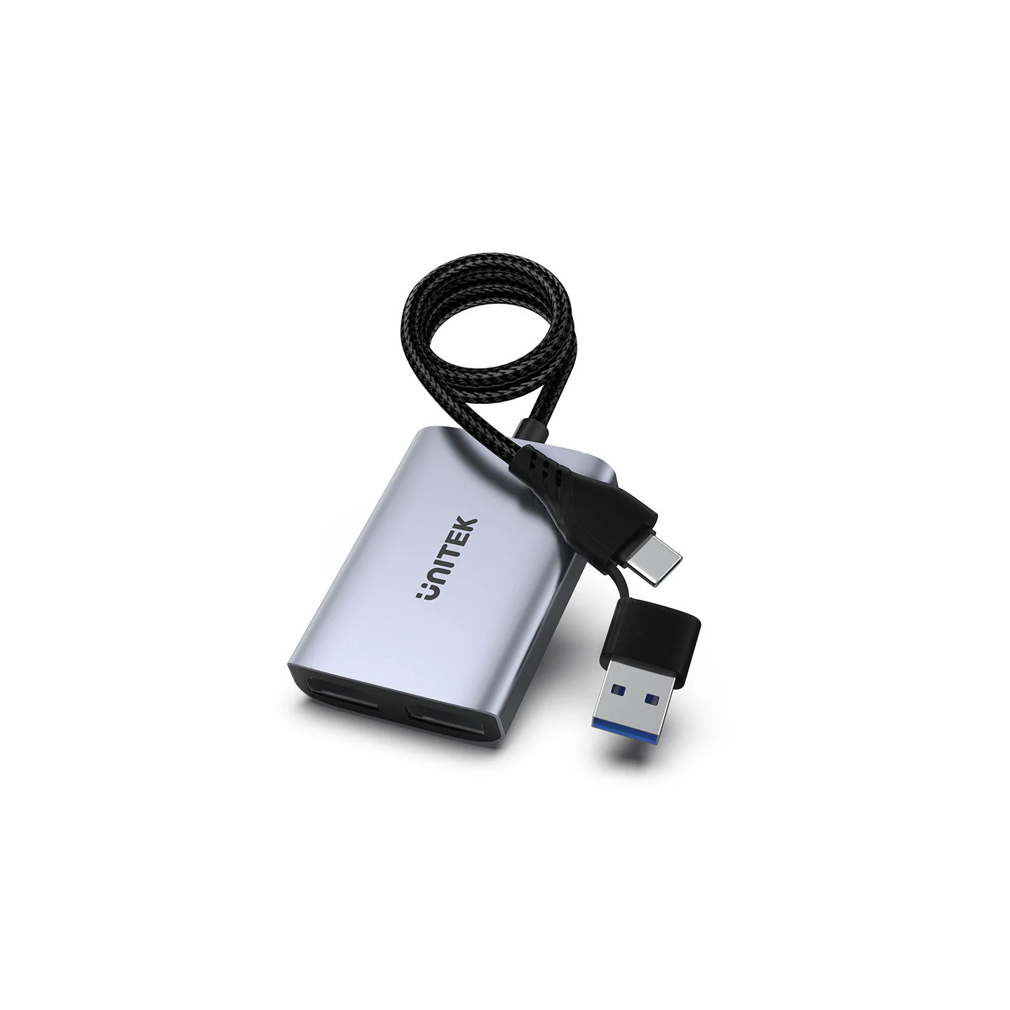 Unitek Converter - V1427A - USB-A USB-C to Dual HDMI 1080P MST Win Mac — Buy in Cyprus with Fast Delivery