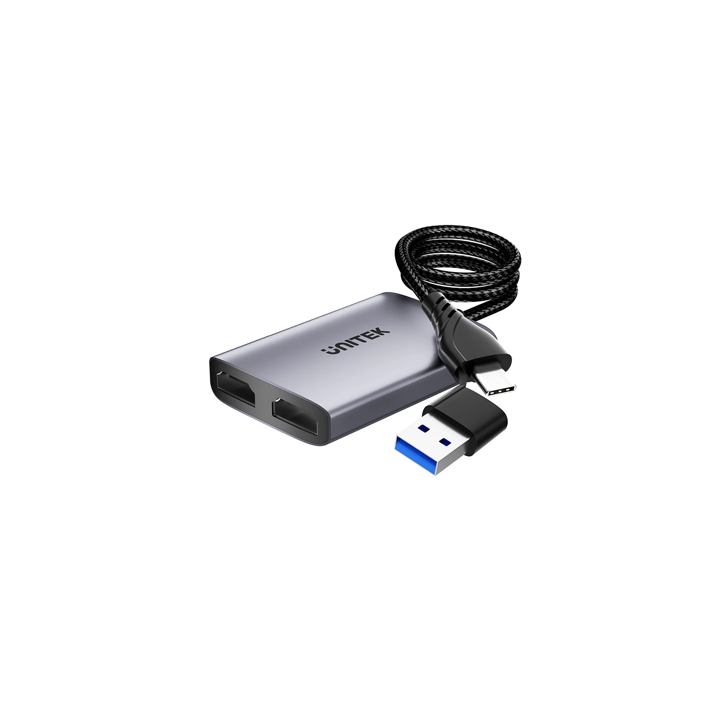 Unitek Converter - V1427A - USB-A USB-C to Dual HDMI 1080P MST Win Mac — Buy in Cyprus with Fast Delivery