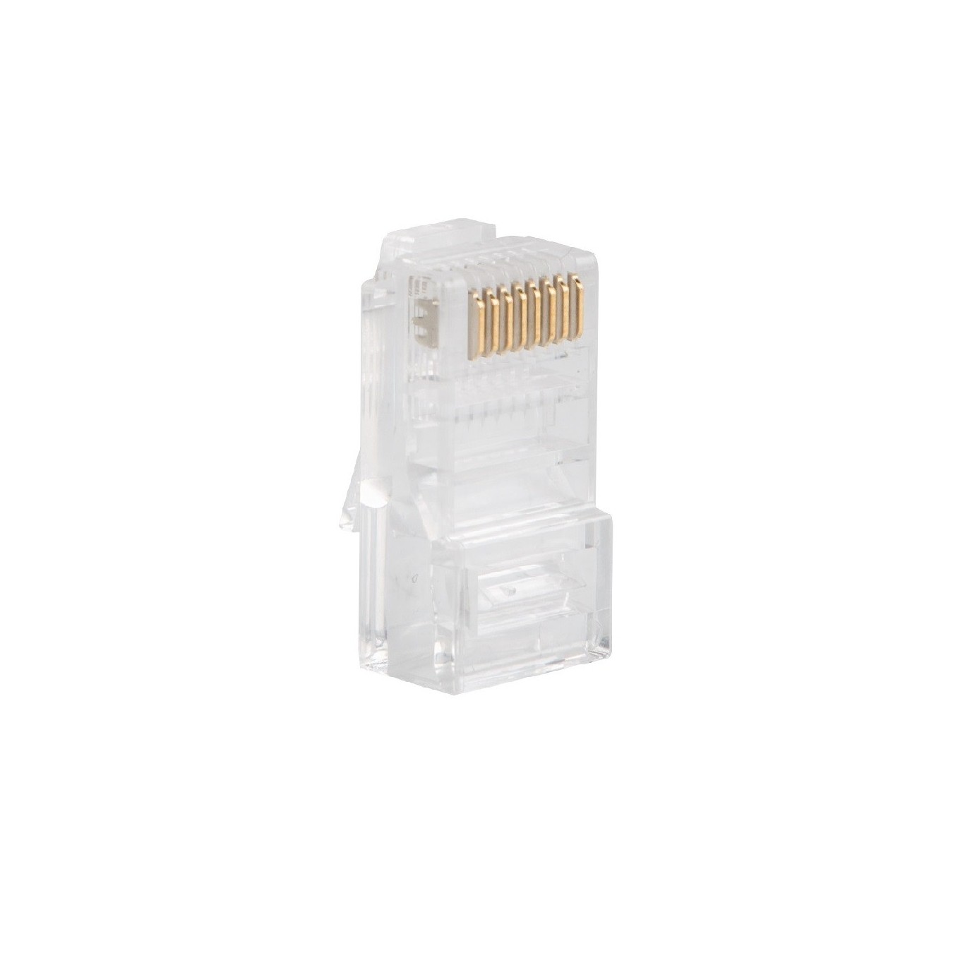 Lanberg CAT6 UTP Passthrough RJ45 Ethernet EZ Plugs (100PCS) - CAT6, UTP, Passthrough RJ45 Ethernet