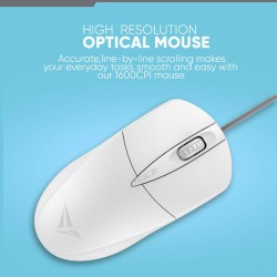 Alcatroz ASIC 2 Black Wired Optical Mouse 1600 CPI (Blister) — Buy in Cyprus with Fast Delivery