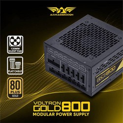 Armaggeddon Voltron Gold 800 80+ Gold 800W Fully Modular PSU (Boxed) — Buy in Cyprus with Fast Delivery