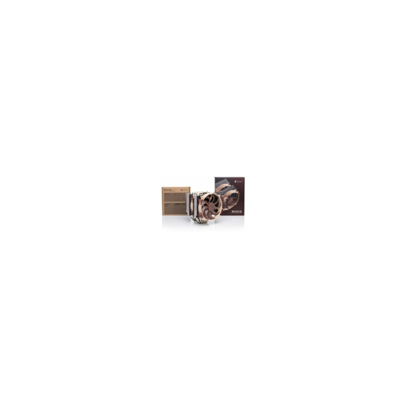 Noctua NH-D15 G2 - Dual 140mm PWM Fans - High-Performance Air CPU Cooler, 8 Heatpipes, Low-Noise (19.7 dB)