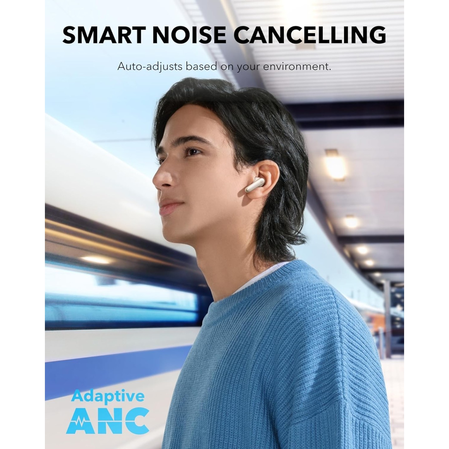 Anker Soundcore TWS Earphones - P40i - ANC White — Buy in Cyprus with Fast Delivery