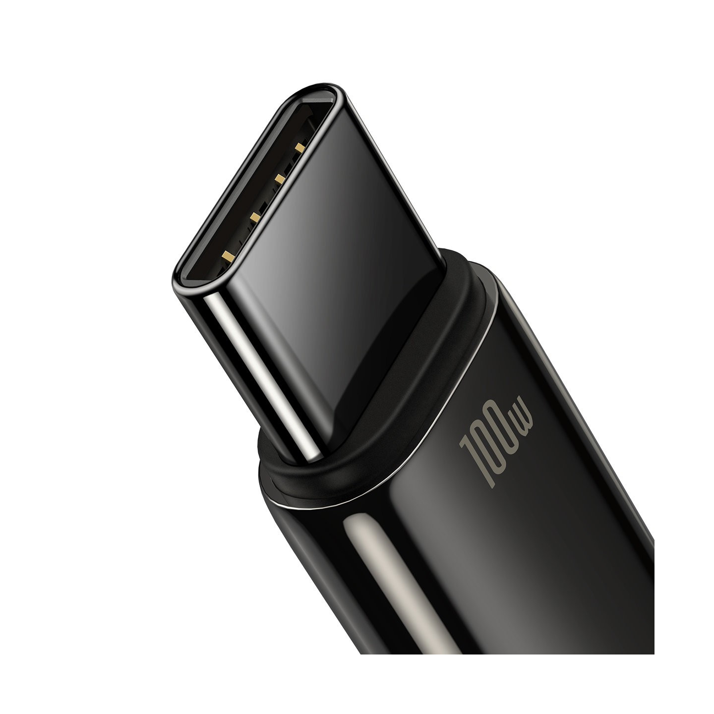 Baseus Tungsten Gold USB-C to USB-A 100W 2m Cable Black (Boxed) — Buy in Cyprus with Fast Delivery