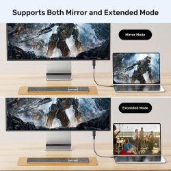 Buy Unitek USB-C Female to HDMI Male Adaptor - V1187A - 4K in Cyprus, Nicosia, Limassol, Larnaka, Pafos