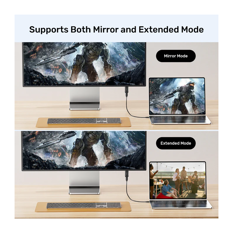 Buy Unitek USB-C Female to HDMI Male Adaptor - V1187A - 4K in Cyprus, Nicosia, Limassol, Larnaka, Pafos