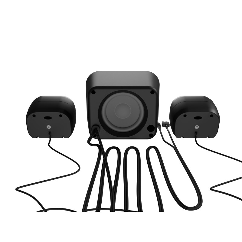 Buy Natec PC Speakers - PUG - 2.1 USB Powered 3.5mm 11W RMS Black in Cyprus, Nicosia, Limassol, Larnaka, Pafos