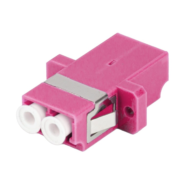 Buy Lanberg Fiber Adapter - LC UPC MM Duplex OM4 in Cyprus, Nicosia, Limassol, Larnaka, Pafos