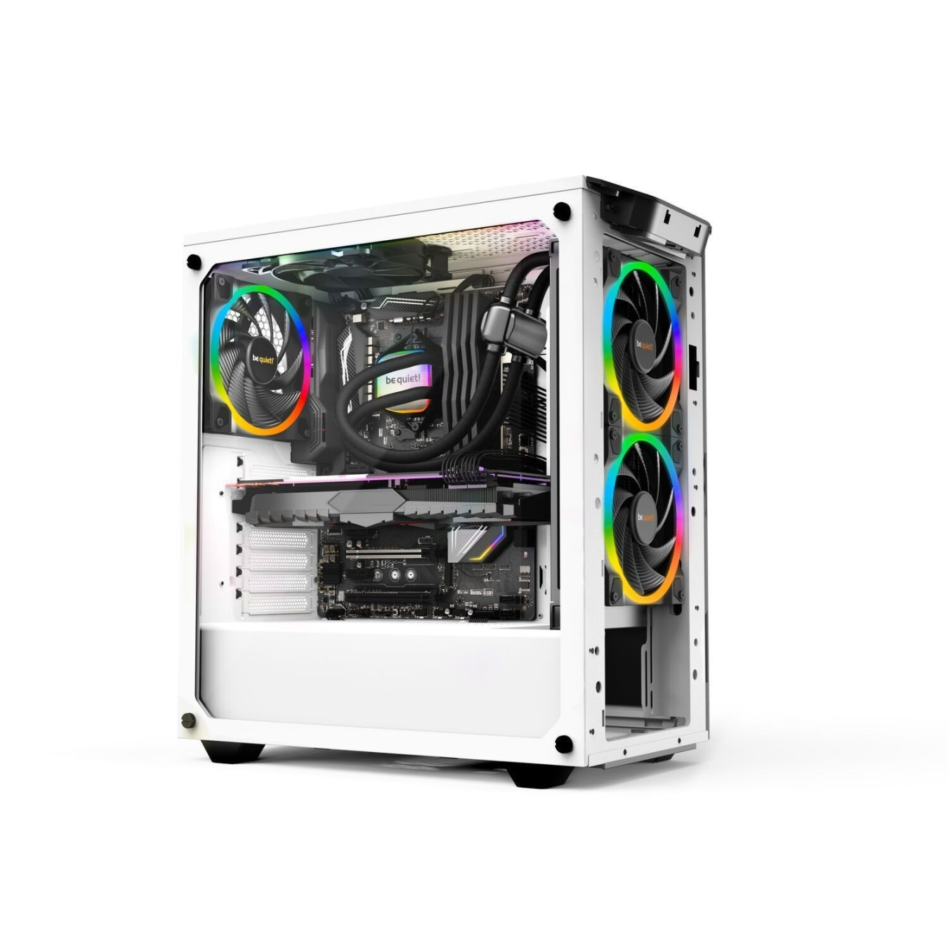be quiet! Pure Loop 2 FX 280mm AIO Liquid CPU Cooler - BW014 - Black, 2x140mm ARGB Fans, PWM