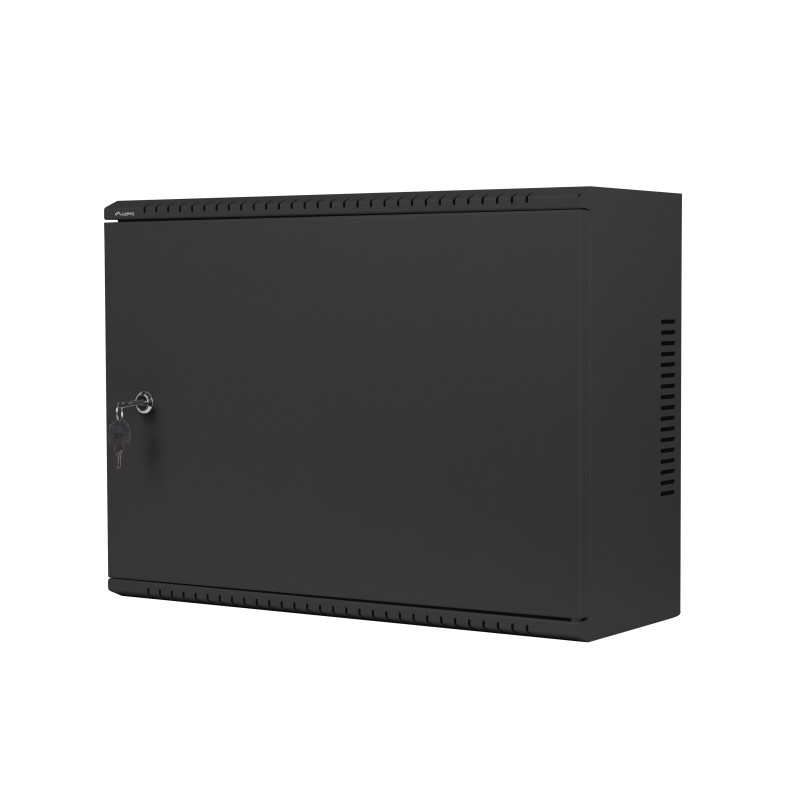 Buy Lanberg 19'' Low Profile Wall Rack - 4U+3U Assembled Black in Cyprus, Nicosia, Limassol, Larnaka, Pafos