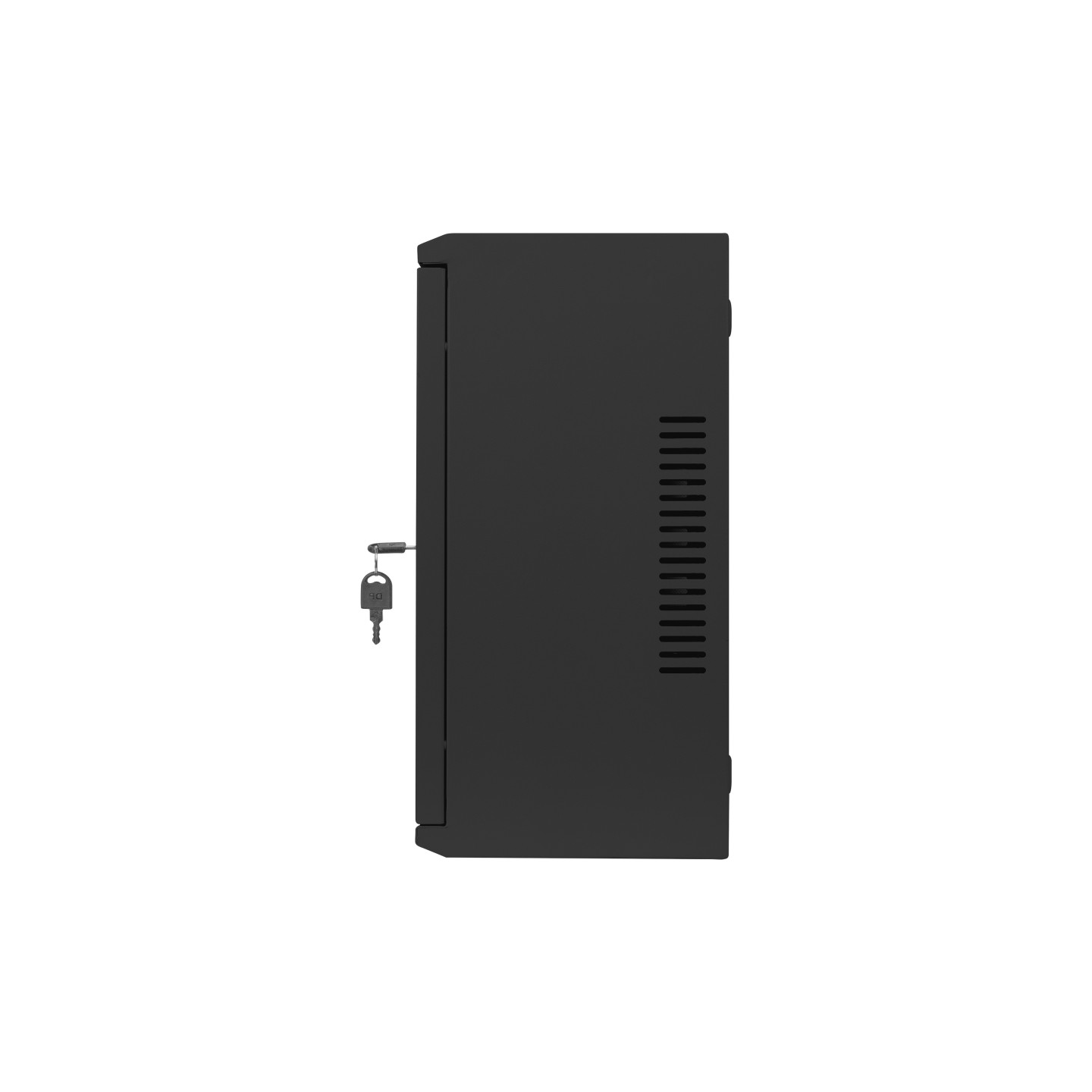 Lanberg 19'' Low Profile Wall Rack - 4U+3U Assembled Black — Buy in Cyprus with Fast Delivery