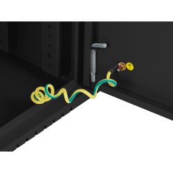 Buy Lanberg 19'' Low Profile Wall Rack - 4U+3U Assembled Black in Cyprus, Nicosia, Limassol, Larnaka, Pafos