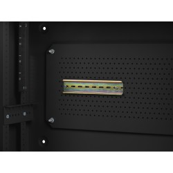 Buy Lanberg 19'' Low Profile Wall Rack - 4U+3U Assembled Black in Cyprus, Nicosia, Limassol, Larnaka, Pafos