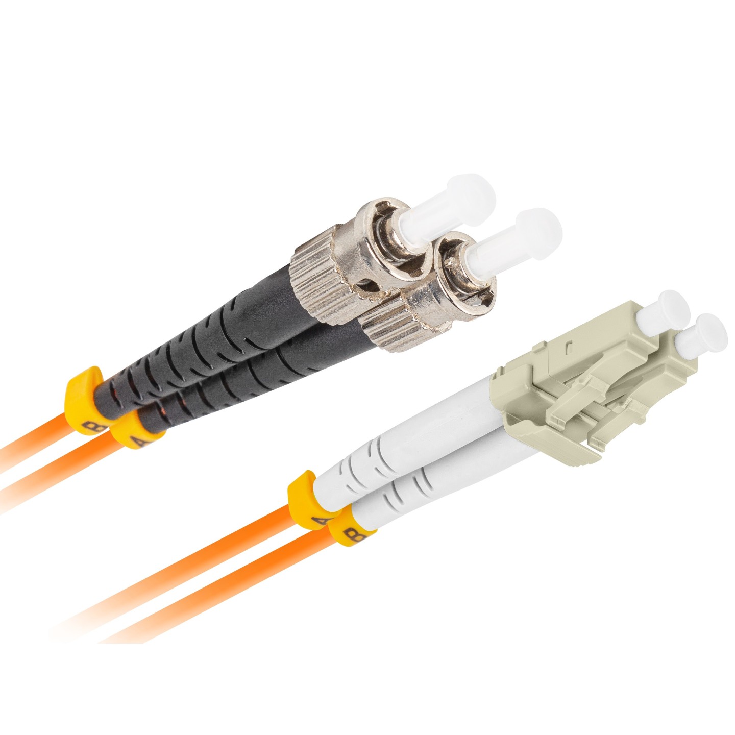 Lanberg Fiber Patch Cord - ST UPC-LC UPC MM 50 125 Duplex OM2 LSZH 1.0m — Buy in Cyprus with Fast Delivery