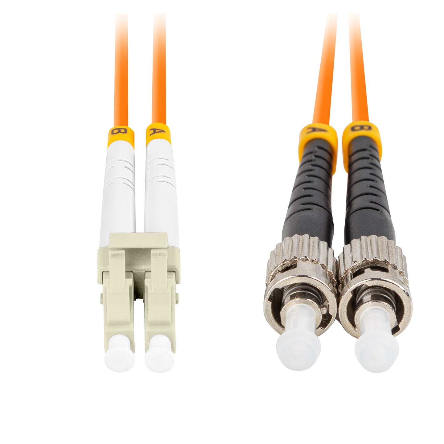 Lanberg Fiber Patch Cord - ST UPC-LC UPC MM 50 125 Duplex OM2 LSZH 1.0m — Buy in Cyprus with Fast Delivery