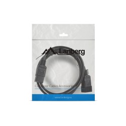 Buy Lanberg IEC C19 to C20 Heavy Duty Cable - VDE 1.8m in Cyprus, Nicosia, Limassol, Larnaka, Pafos