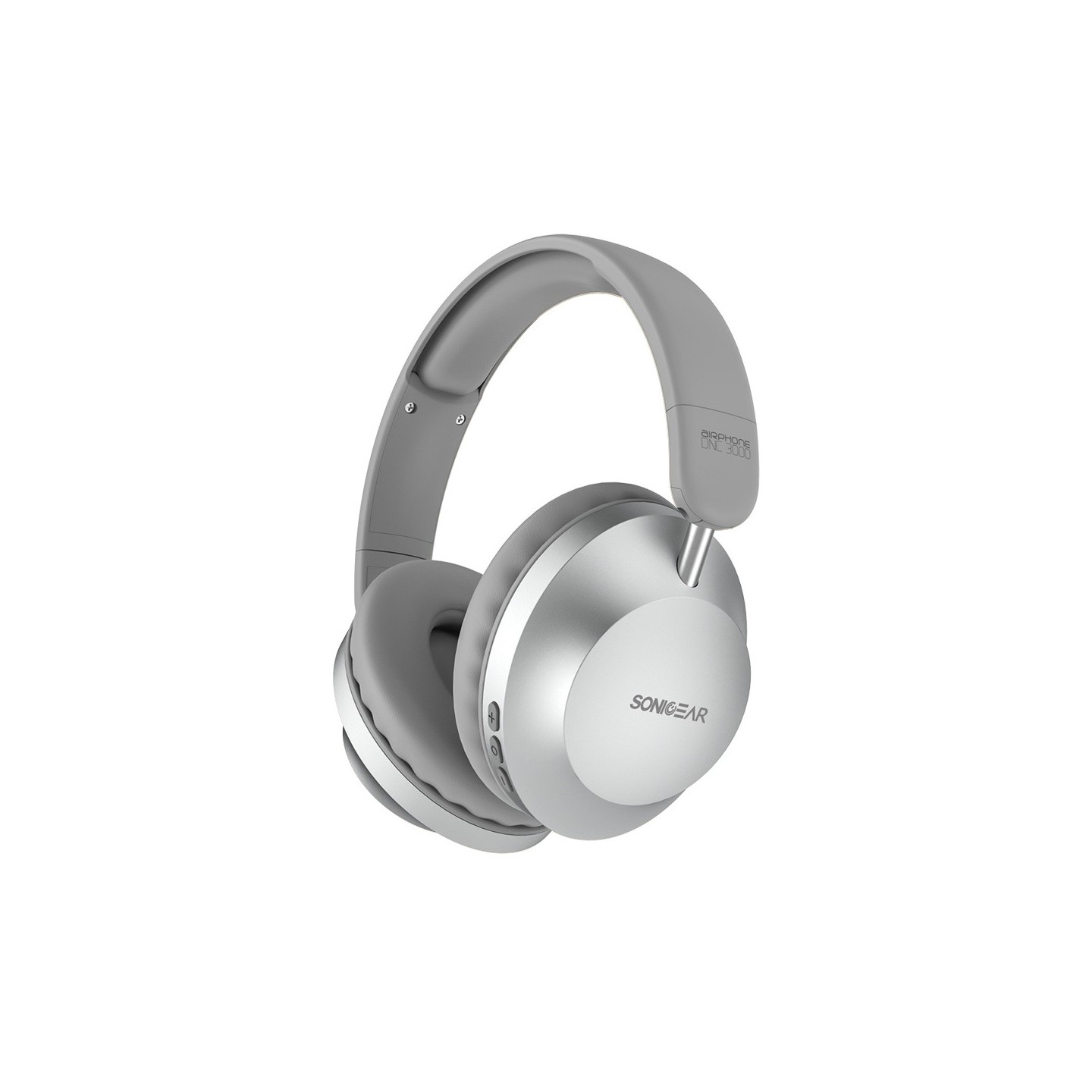 SonicGear Headphones - DNC3000 - Bluetooth AIRPHONE Platinum Silver — Buy in Cyprus with Fast Delivery