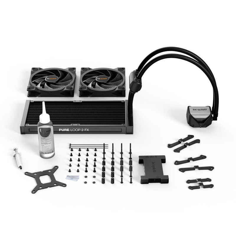 Buy be quiet! Pure Loop 2 FX 280mm AIO Liquid CPU Cooler - BW014 - Black, 2x140m... in Cyprus, Nicosia, Limassol, Larnaka, Pafos
