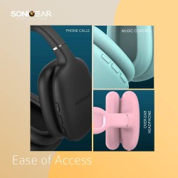 SonicGear Bluetooth Headphones - Airphone 6 - Black — Buy in Cyprus with Fast Delivery