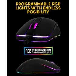 Armaggeddon Falcon 3 Pro-Gaming Mouse 10000 CPI Macroable RGB (Boxed) — Buy in Cyprus with Fast Delivery