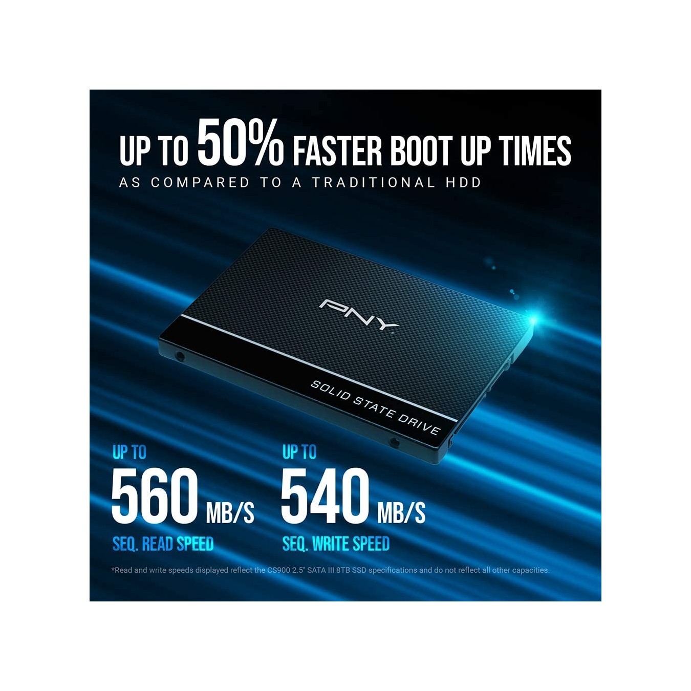 PNY SSD - CS900 - SATA III 2TB — Buy in Cyprus with Fast Delivery