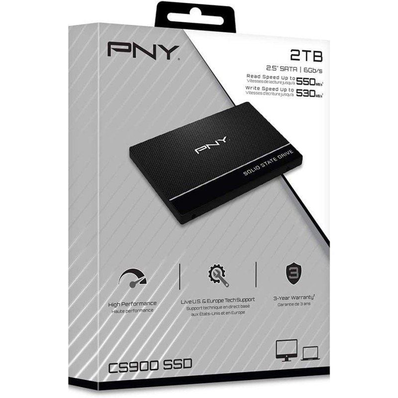 Buy PNY SSD - CS900 - SATA III 2TB in Cyprus, Nicosia, Limassol, Larnaka, Pafos