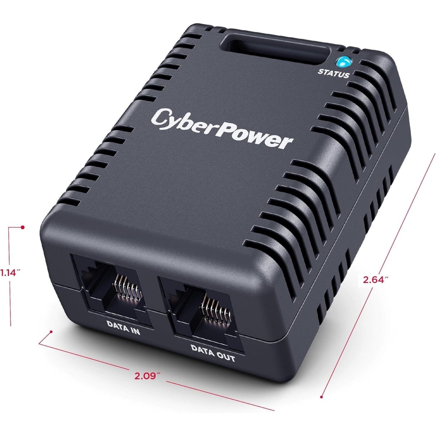 CyberPower Environmental Sensor - SNEV001 - Environmental Sensor for Temperature & Humidity with 4 Dry Input Contacts