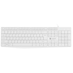 Natec Nautilus Keyboard Wired White US Layout (Boxed) — Buy in Cyprus with Fast Delivery