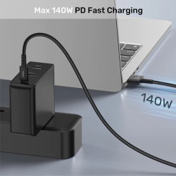 Buy Unitek MC USB-C to MagSafe Charging Cable - 140W - 2.0m in Cyprus, Nicosia, Limassol, Larnaka, Pafos