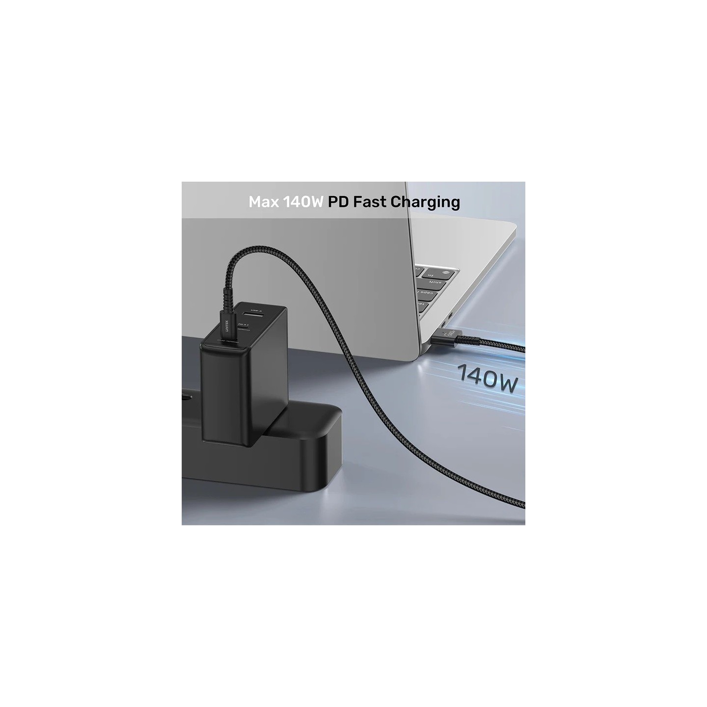 Unitek MC USB-C to MagSafe Charging Cable - 140W - 2.0m — Buy in Cyprus with Fast Delivery