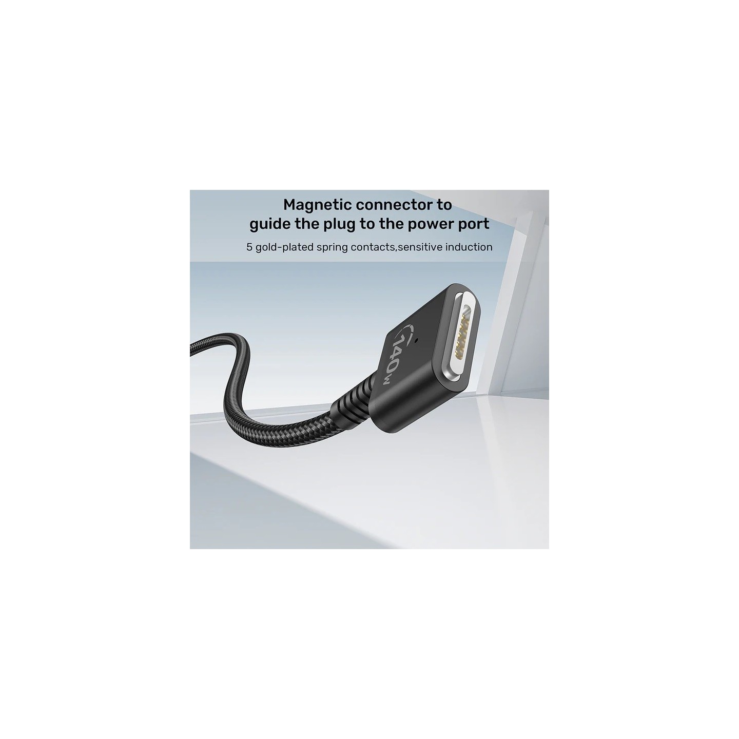 Unitek MC USB-C to MagSafe Charging Cable - 140W - 2.0m — Buy in Cyprus with Fast Delivery