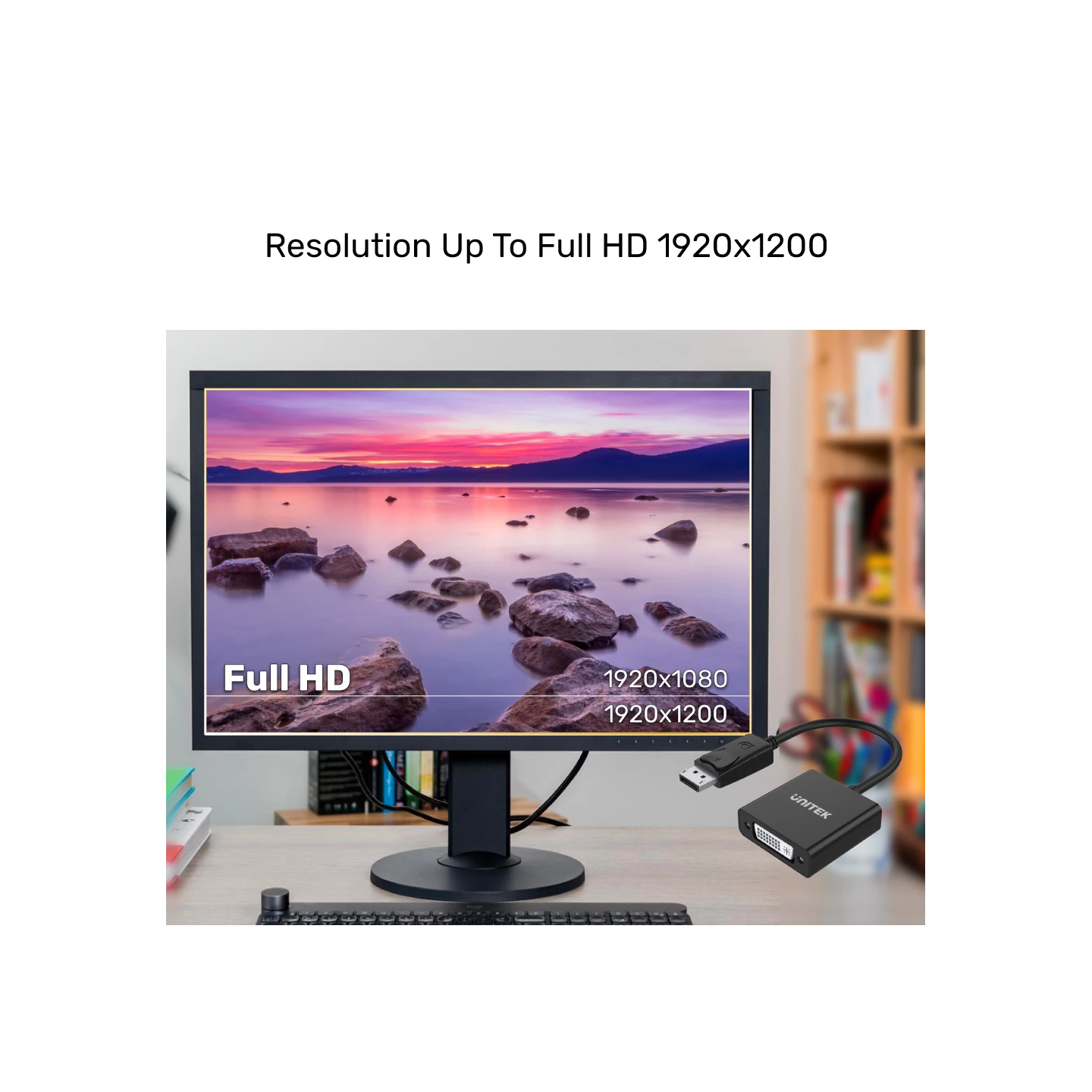 Unitek DisplayPort to DVI-Female Adaptor - Y-5118AA - DisplayPort to DVI-Female Adaptor — Buy in Cyprus with Fast Delivery