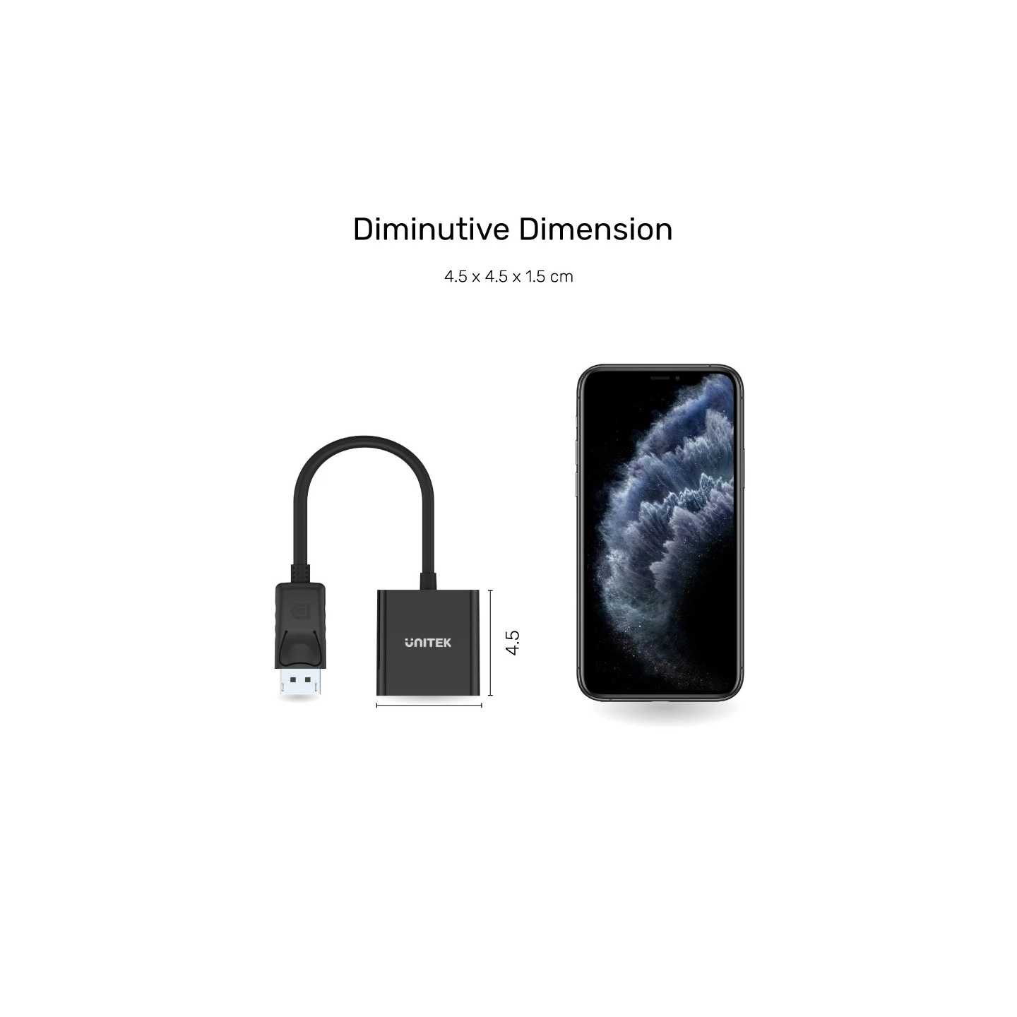 Unitek DisplayPort to DVI-Female Adaptor - Y-5118AA - DisplayPort to DVI-Female Adaptor — Buy in Cyprus with Fast Delivery