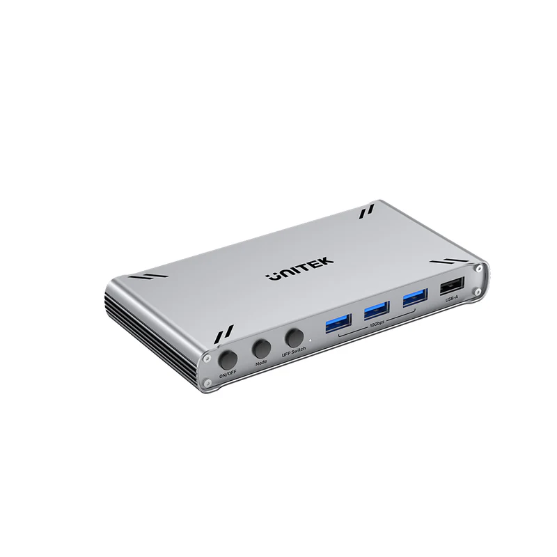 Buy Unitek KVM HDMI Switch USB-C 10Gbps Split-Screen 5-Port Hub - D1118A - KVM H... in Cyprus, Nicosia, Limassol, Larnaka, Pafos