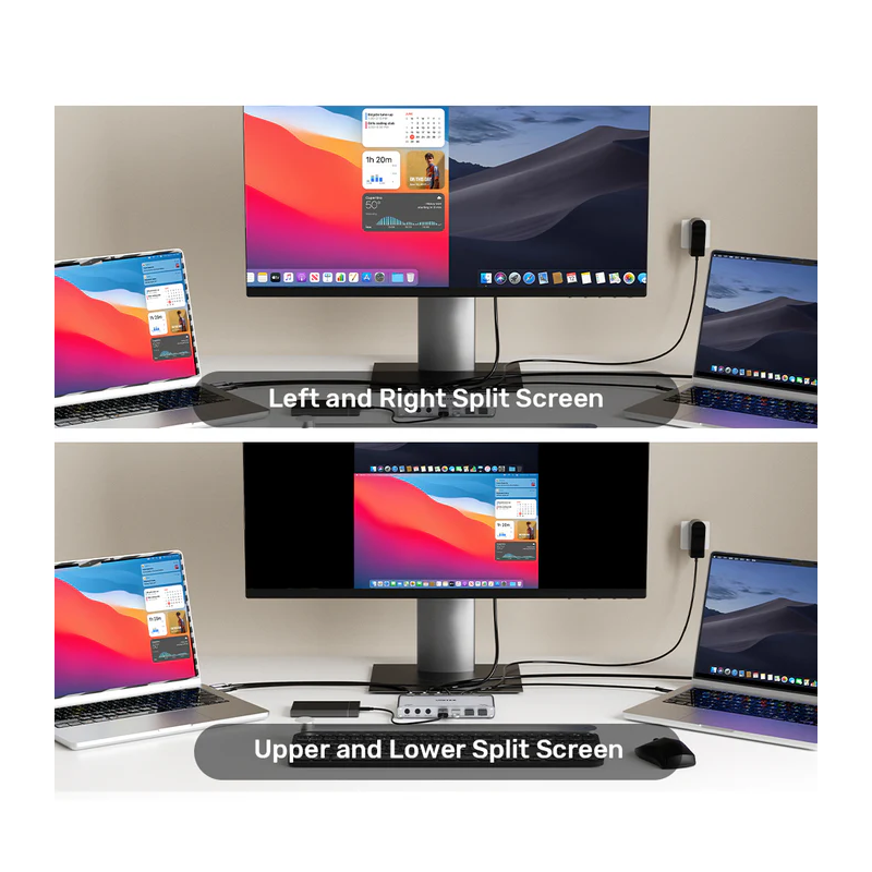 Buy Unitek KVM HDMI Switch USB-C 10Gbps Split-Screen 5-Port Hub - D1118A - KVM H... in Cyprus, Nicosia, Limassol, Larnaka, Pafos