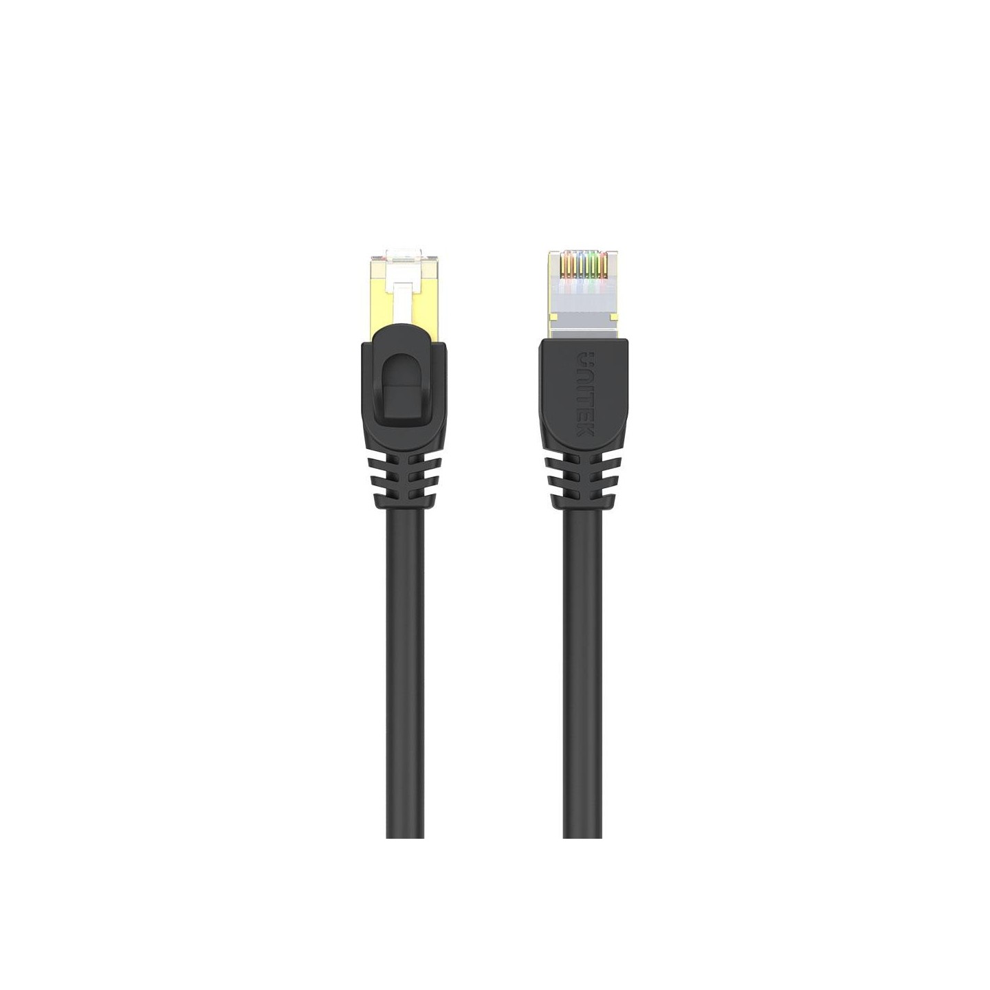 Unitek Ethernet Cable - C1811EBK - CAT7 SSTP Pure Copper Ethernet Cable 3.0m Black — Buy in Cyprus with Fast Delivery
