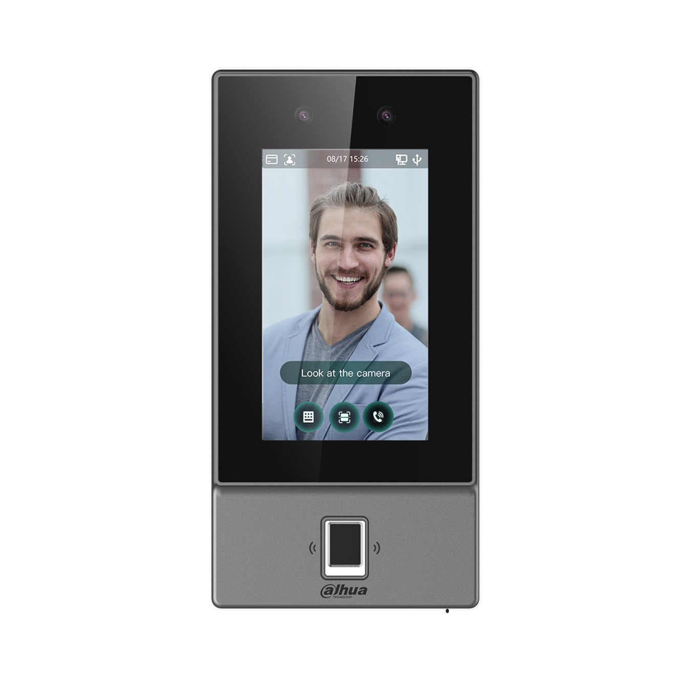 Dahua AC Face Recognition With Fingerprint Controller (Built in POE) ASI6214S-PW — Buy in Cyprus with Fast Delivery