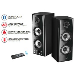 Buy Genius PC Speakers - SP-HF2800 - 2.0 2x4'' 60W USB&BT in Cyprus, Nicosia, Limassol, Larnaka, Pafos
