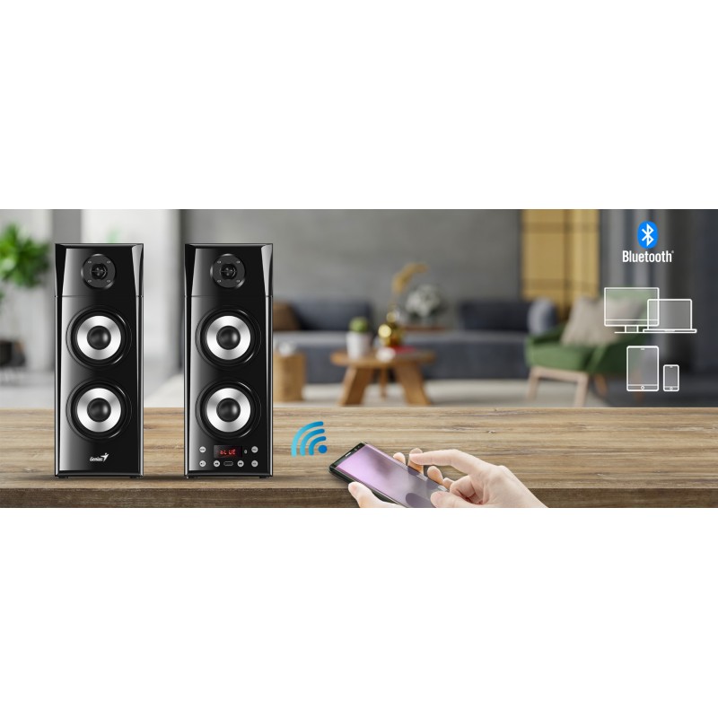 Buy Genius PC Speakers - SP-HF2800 - 2.0 2x4'' 60W USB&BT in Cyprus, Nicosia, Limassol, Larnaka, Pafos