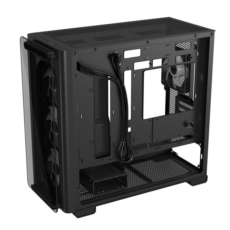 Buy ASUS PC Case mATX Tempered Glass 4xARGB Fans - A23 PLUS - Black in Cyprus, Nicosia, Limassol, Larnaka, Pafos
