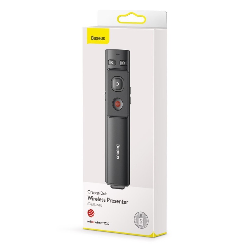 Buy Baseus OrangeDot Wireless Laser Presenter - Grey in Cyprus, Nicosia, Limassol, Larnaka, Pafos