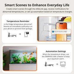 Buy Sonoff Zigbee Smart Temperature Sensor - SNZB-02LD - IP65 for Outdoor with W... in Cyprus, Nicosia, Limassol, Larnaka, Pafos