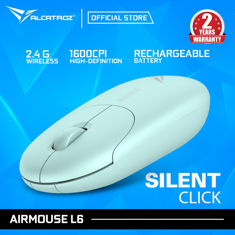 Buy Alcatroz Airmouse - L6 - Chroma Rechargeable Wireless Mouse Mint in Cyprus, Nicosia, Limassol, Larnaka, Pafos